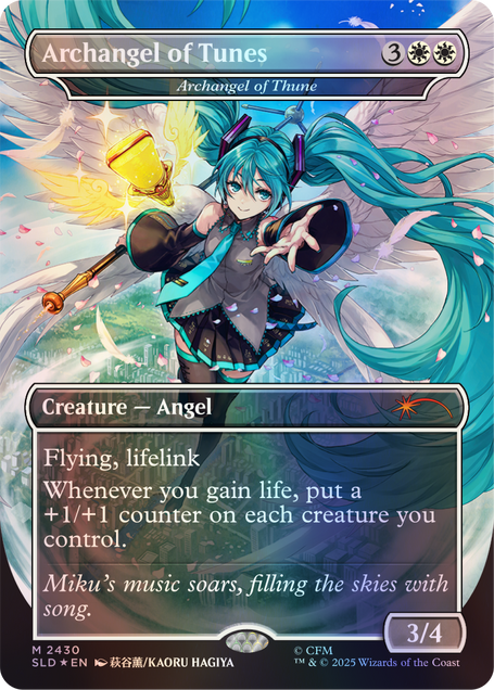 Magic the Gathering X Secret Lair | Commander Deck: Hatsune Miku