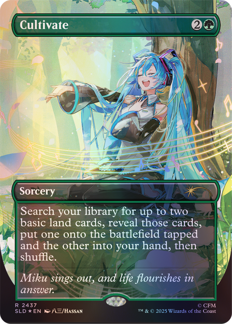Magic the Gathering X Secret Lair | Commander Deck: Hatsune Miku