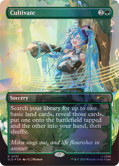 Magic the Gathering X Secret Lair | Commander Deck: Hatsune Miku
