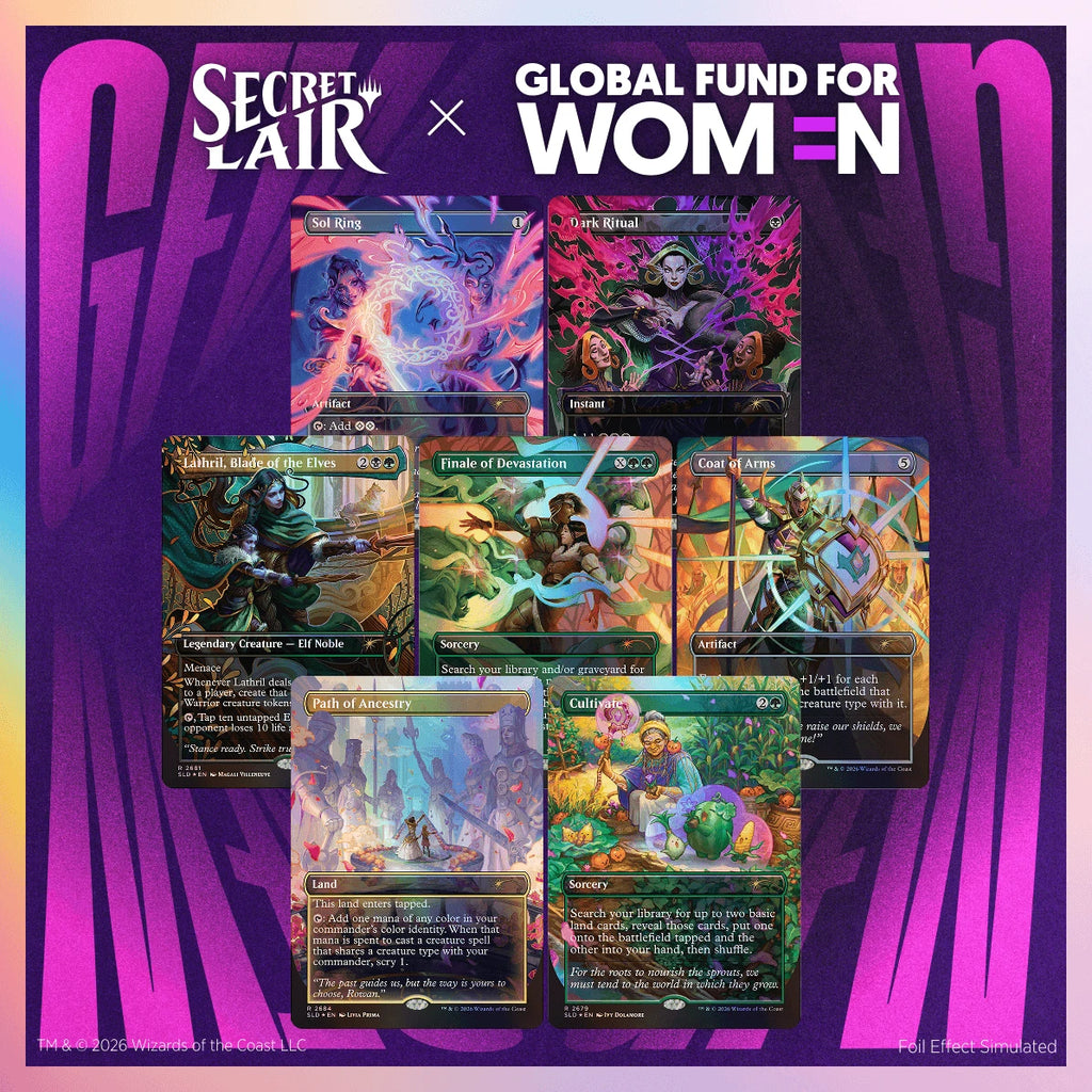 Magic the Gathering X Secret Lair | Their Magic is Limitless (Foil)