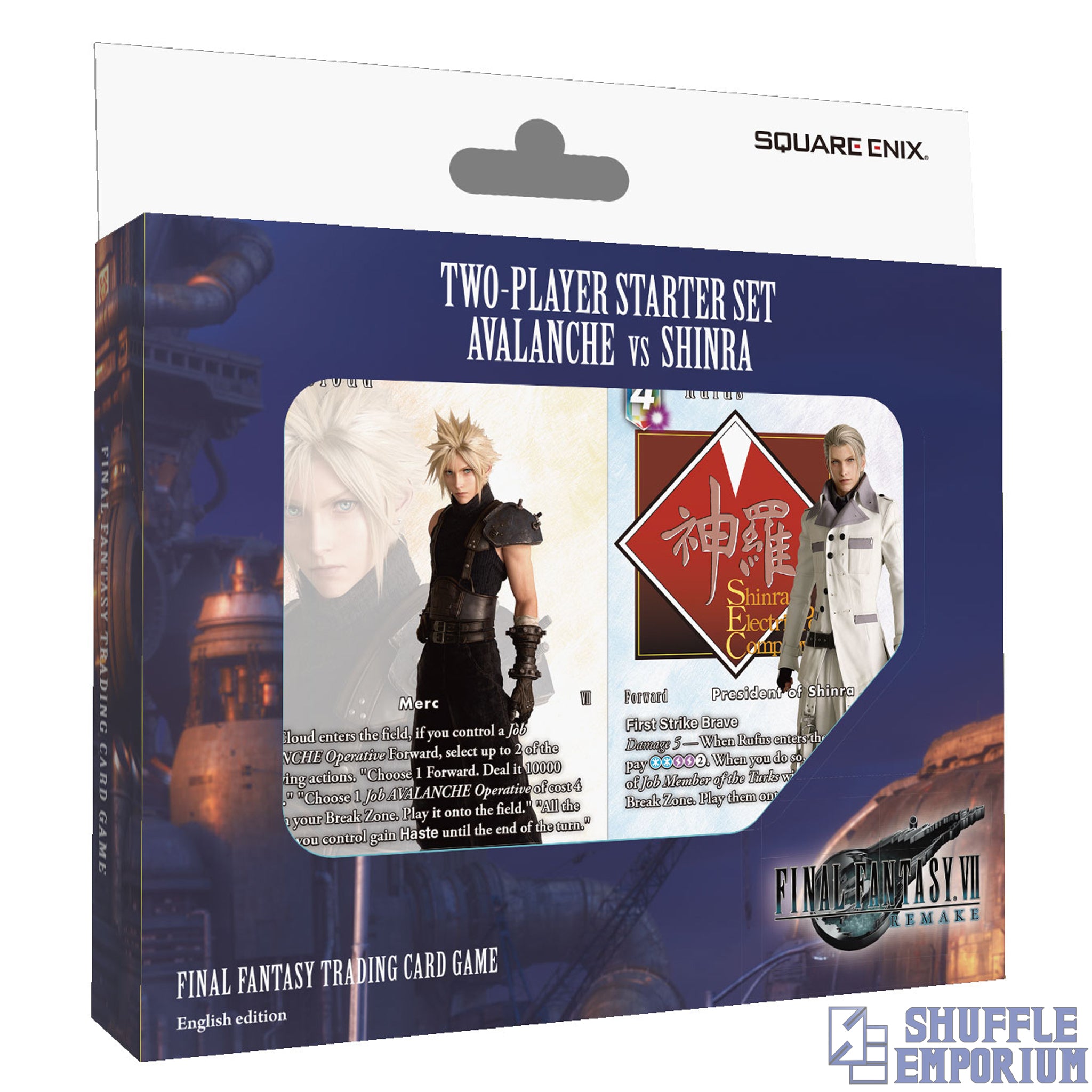 FINAL FANTASY VII: Two-Player Starter Set "Avalanche vs Shinra"