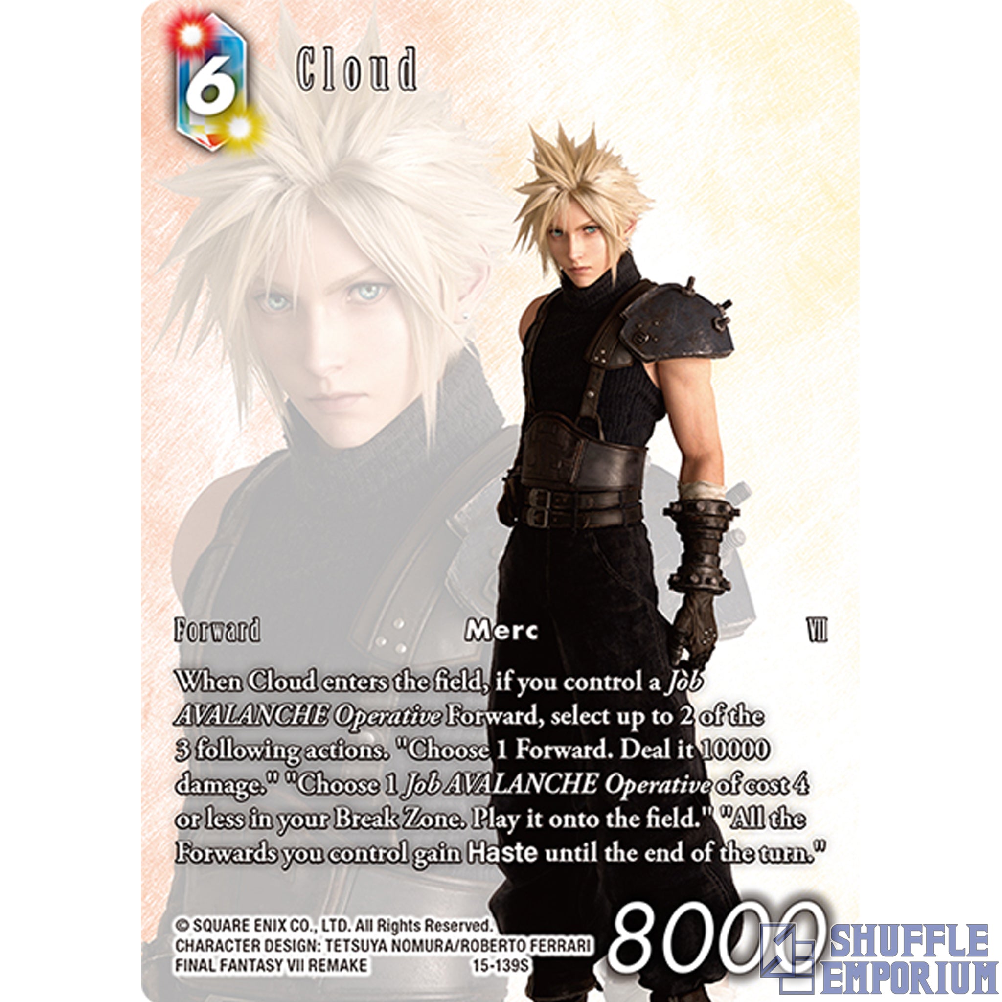 FINAL FANTASY VII: Two-Player Starter Set "Avalanche vs Shinra"