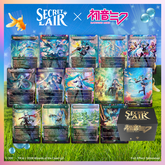 Magic the Gathering X Secret Lair | Commander Deck: Hatsune Miku