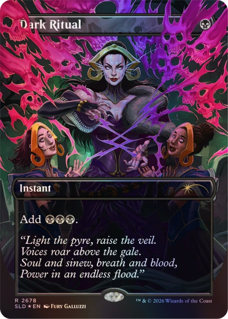 Magic the Gathering X Secret Lair | Their Magic is Limitless (Foil)