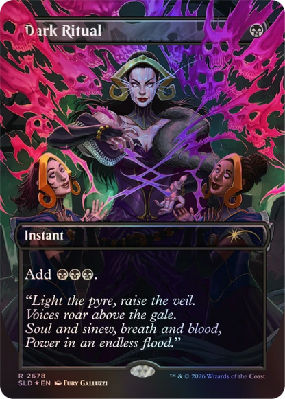 Magic the Gathering X Secret Lair | Their Magic is Limitless (Foil)