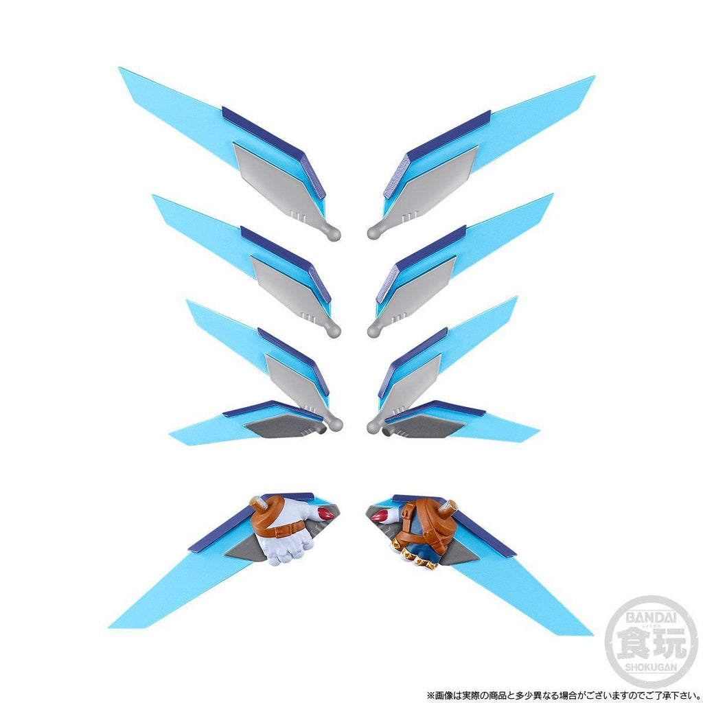 Bandai: Digimon - Shodo series Metalgreymon & Weregarurumon