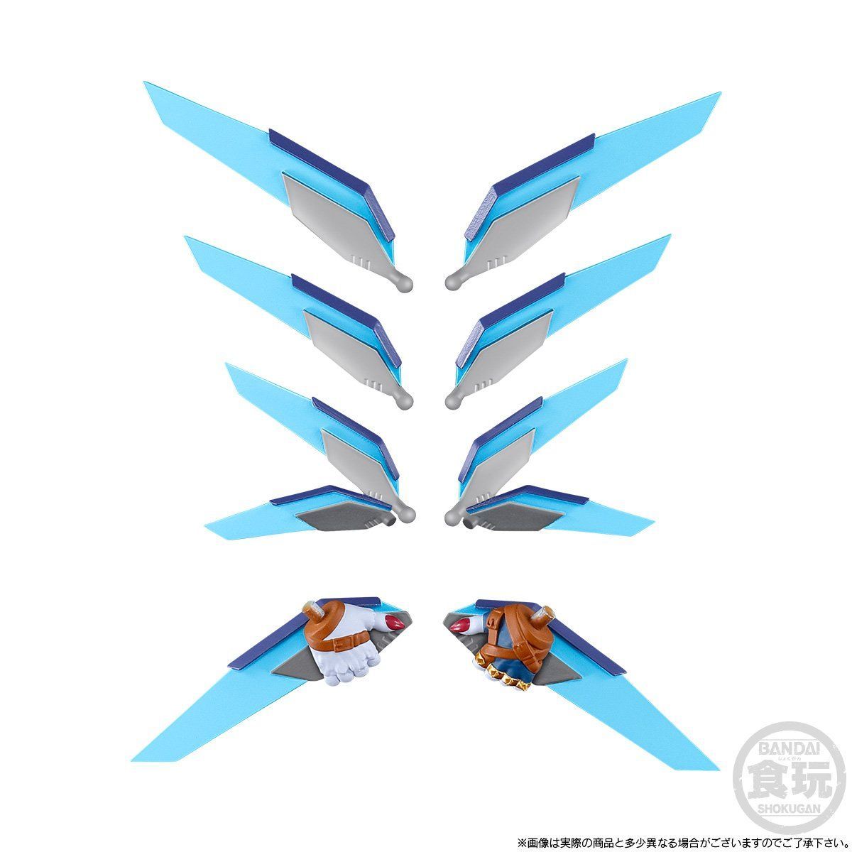 Bandai: Digimon - Shodo series Metalgreymon & Weregarurumon