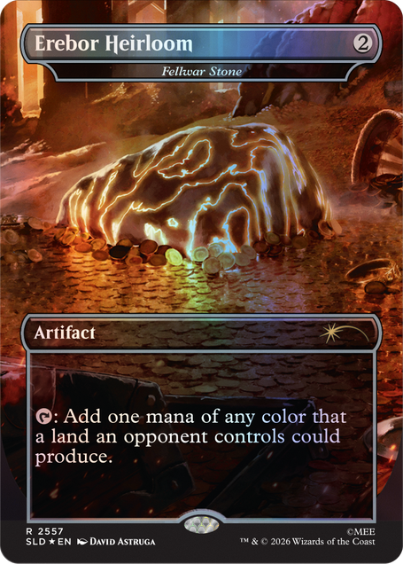 Magic the Gathering X Secret Lair | The Hobbit: Smaug's Spoils (Foil)