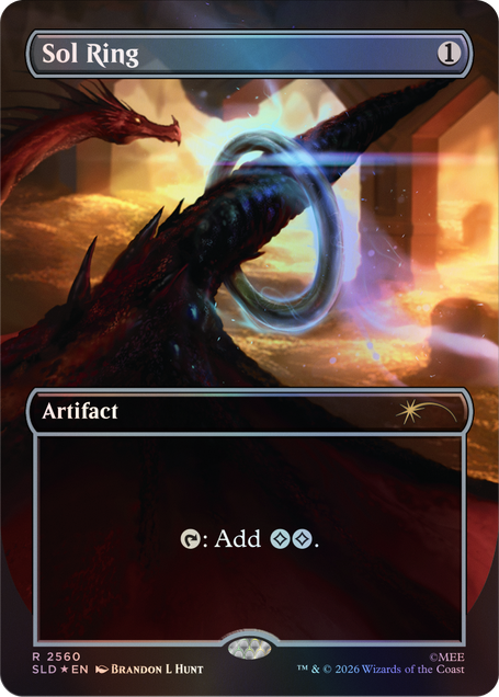 Magic the Gathering X Secret Lair | The Hobbit: Smaug's Spoils (Foil)