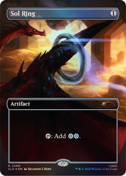 Magic the Gathering X Secret Lair | The Hobbit: Smaug's Spoils (Foil)
