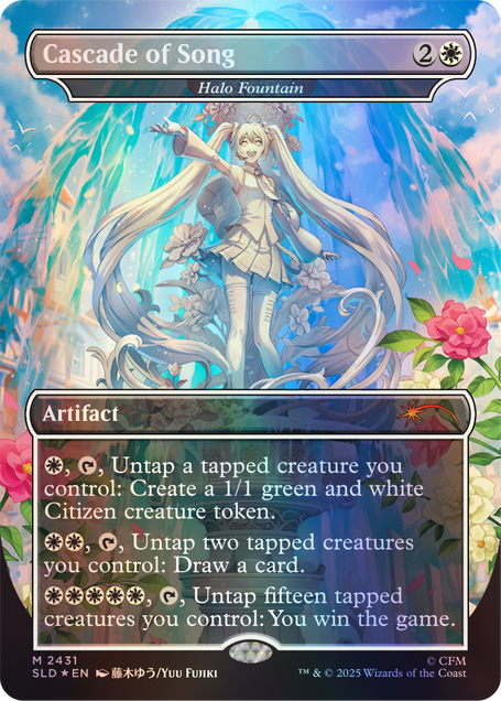 Magic the Gathering X Secret Lair | Commander Deck: Hatsune Miku