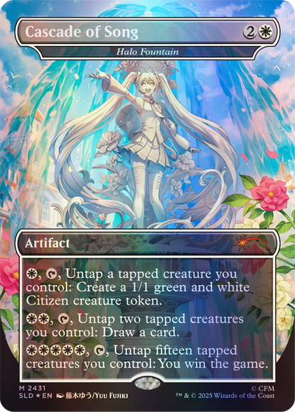 Magic the Gathering X Secret Lair | Commander Deck: Hatsune Miku