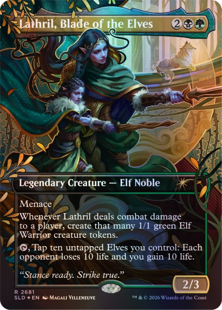 Magic the Gathering X Secret Lair | Their Magic is Limitless (Foil)