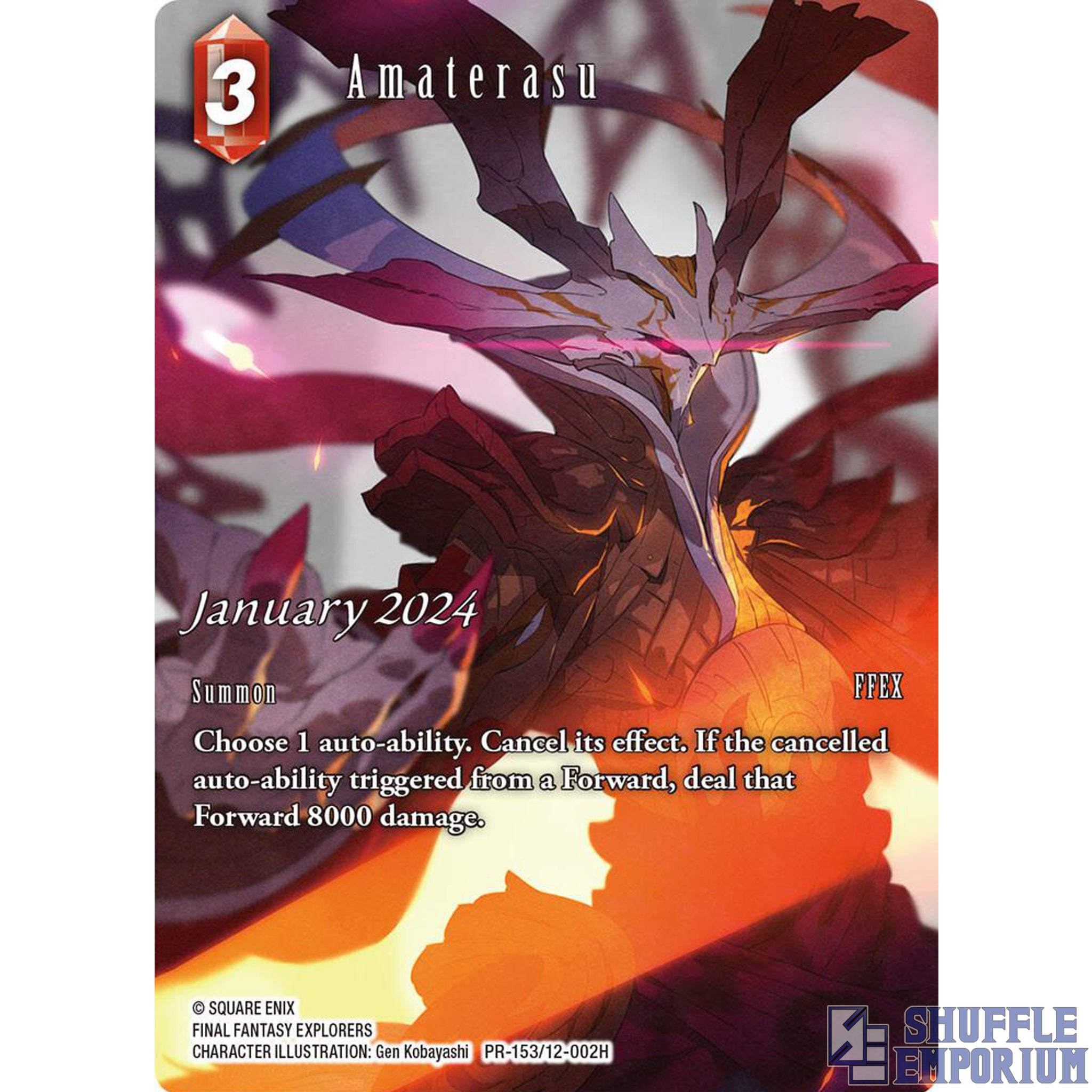 Final Fantasy TCG: Amaterasu [PR-153/12-002H] Promo