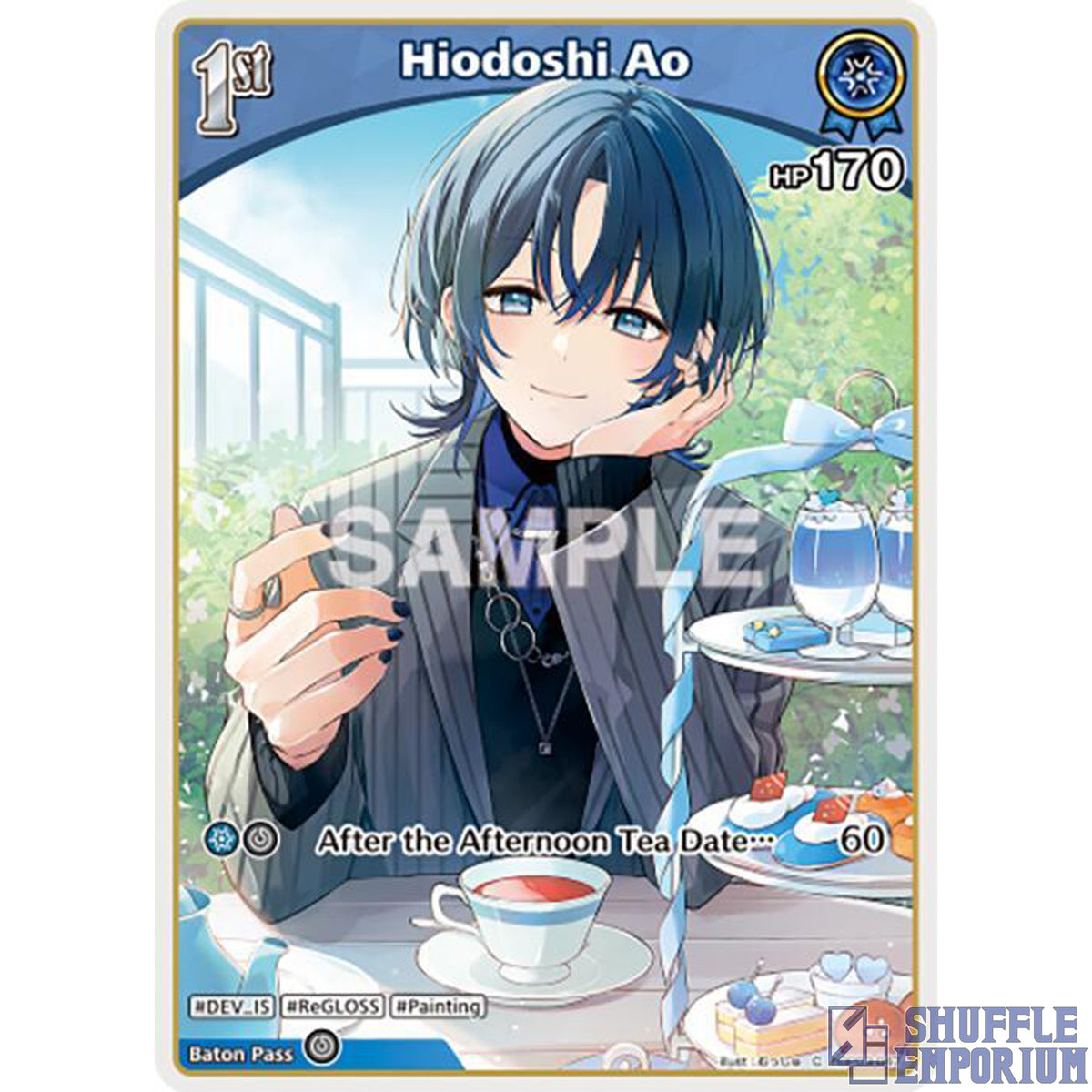 Hololive OCG: Hiodoshi Ao (C) [hBP03-047]