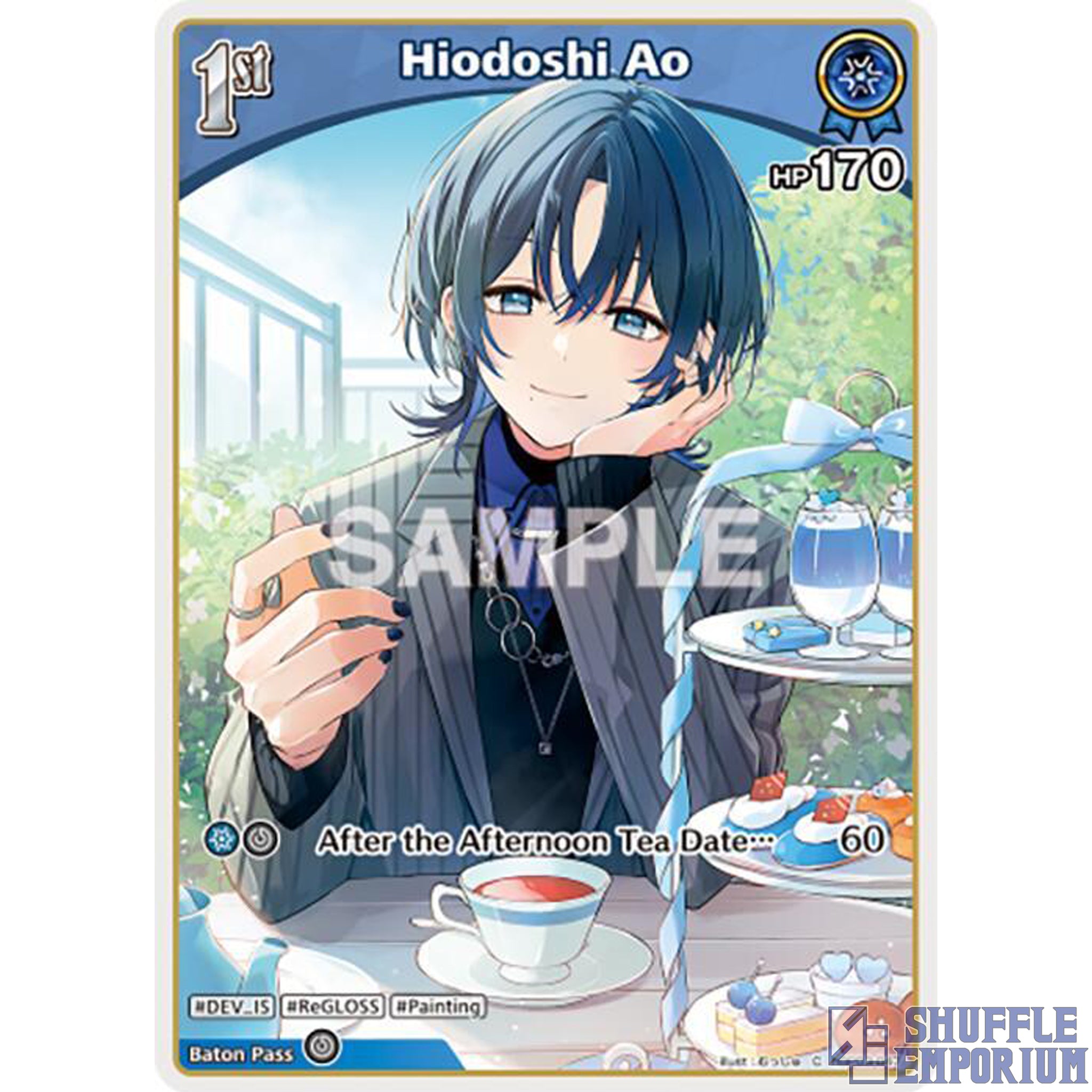 Hololive OCG: Hiodoshi Ao (C) [hBP03-047]