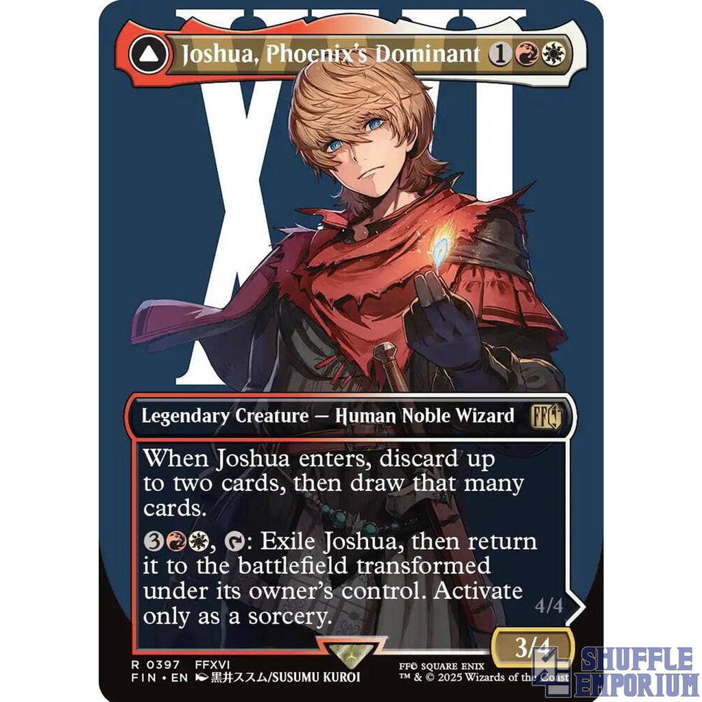 Joshua, Phoenix's Dominant (Borderless) - Final Fantasy (FIN)