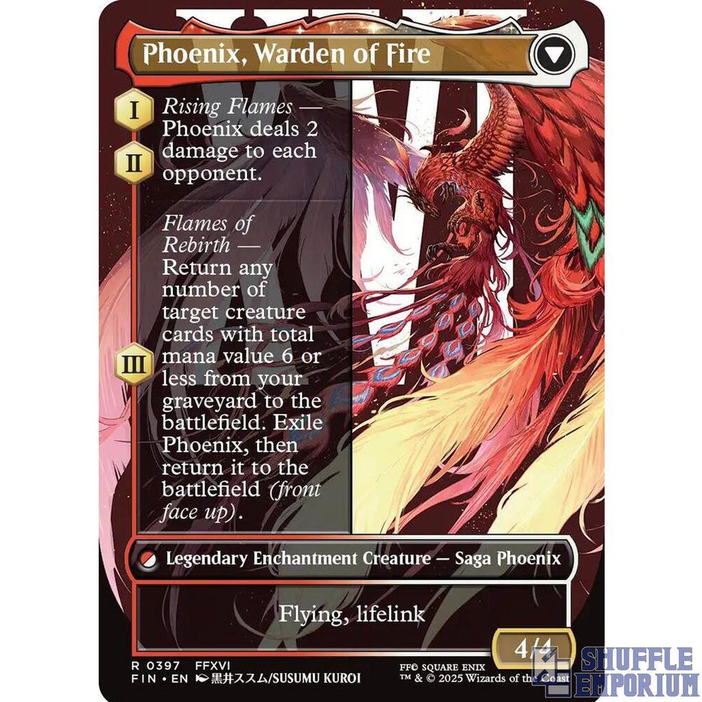 Joshua, Phoenix's Dominant (Borderless) - Final Fantasy (FIN)