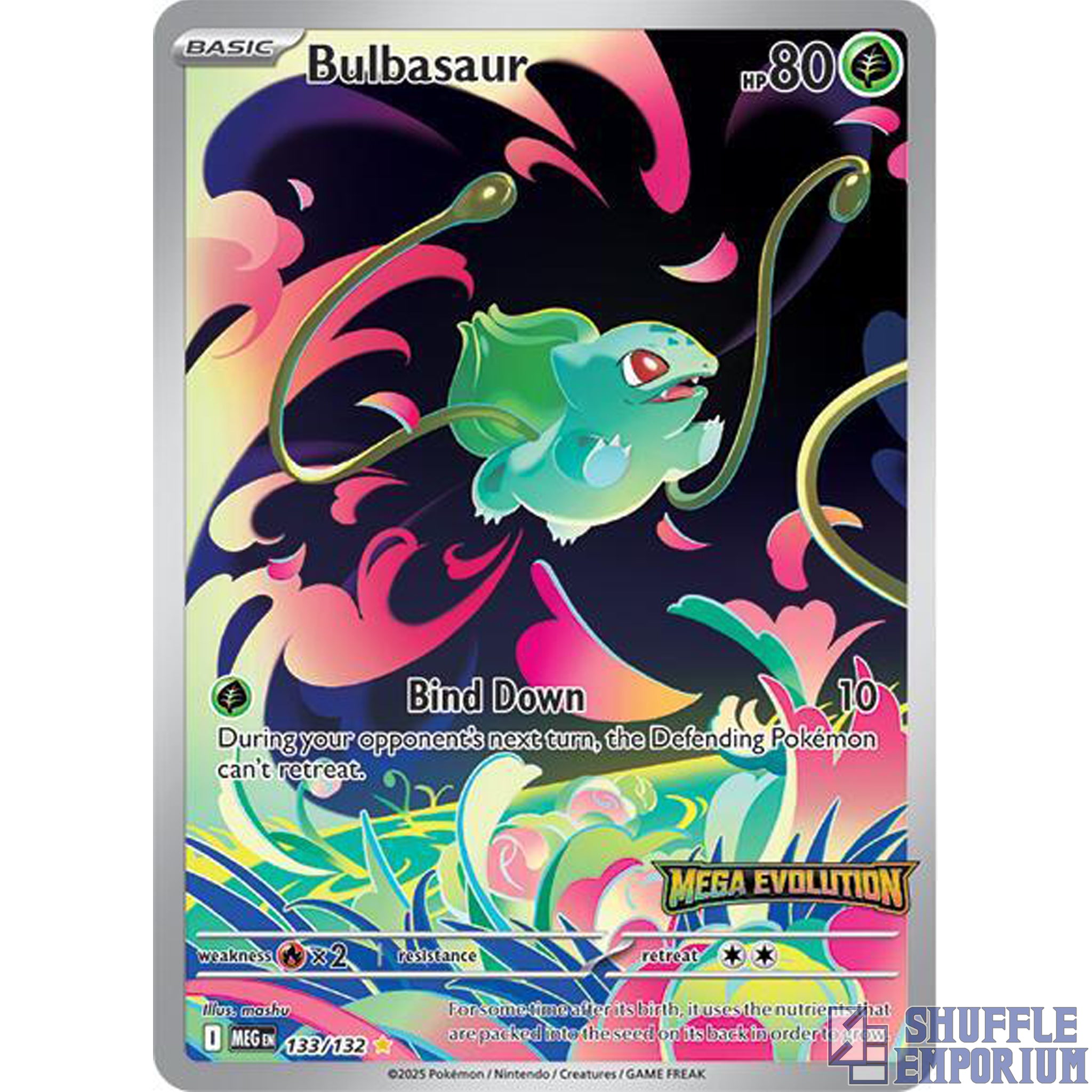 Pokemon TCG Bulbasaur [MEG EN 133/132]