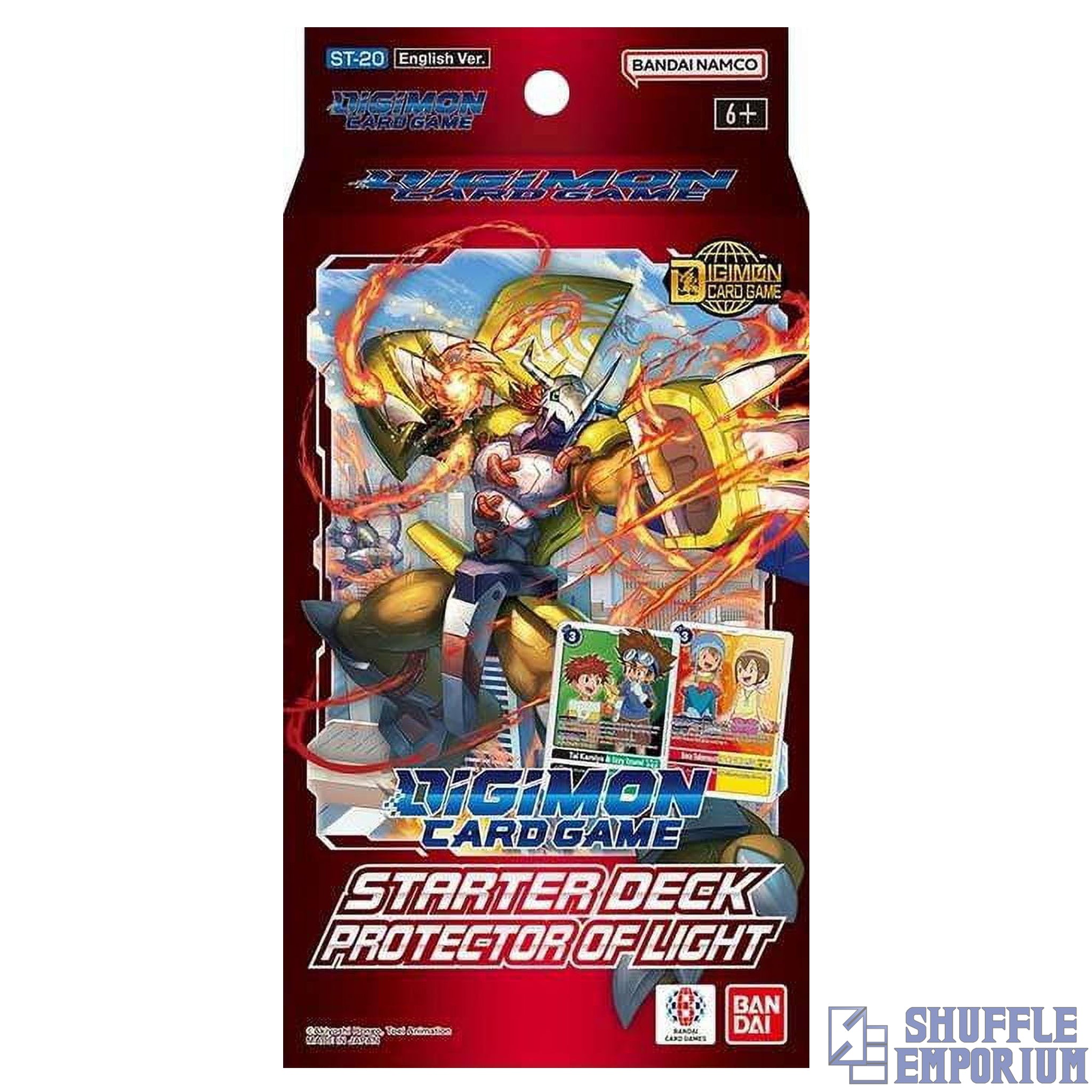 Digimon Card Game: Starter Deck "Protector of Light" [ST-20]