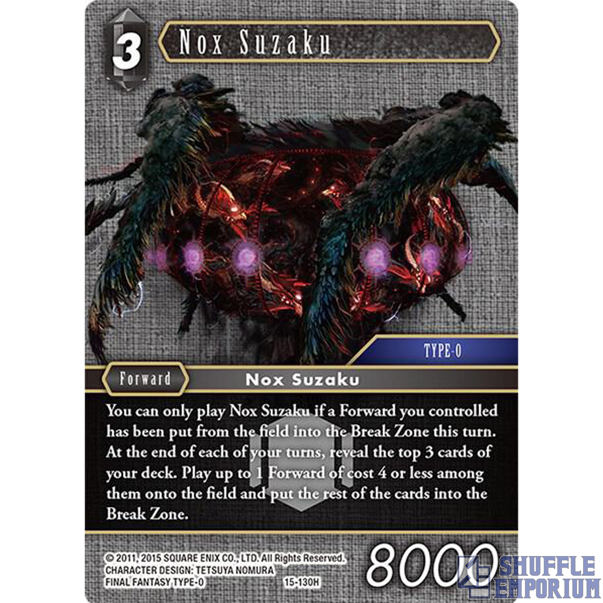 Final Fantasy TCG: Nox Suzaku [15-130H]