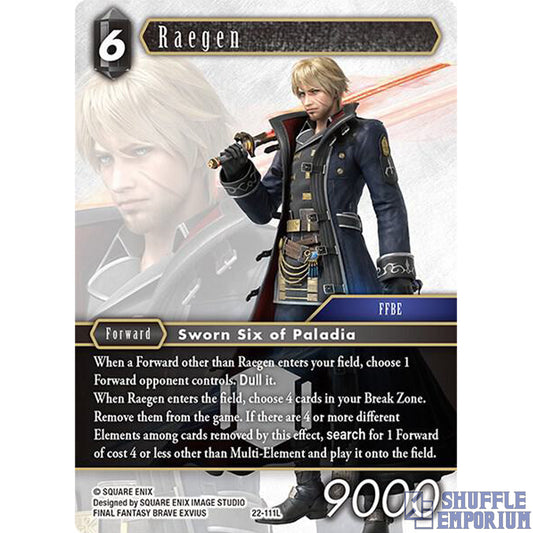 Final Fantasy TCG: Raegen [22-111L]