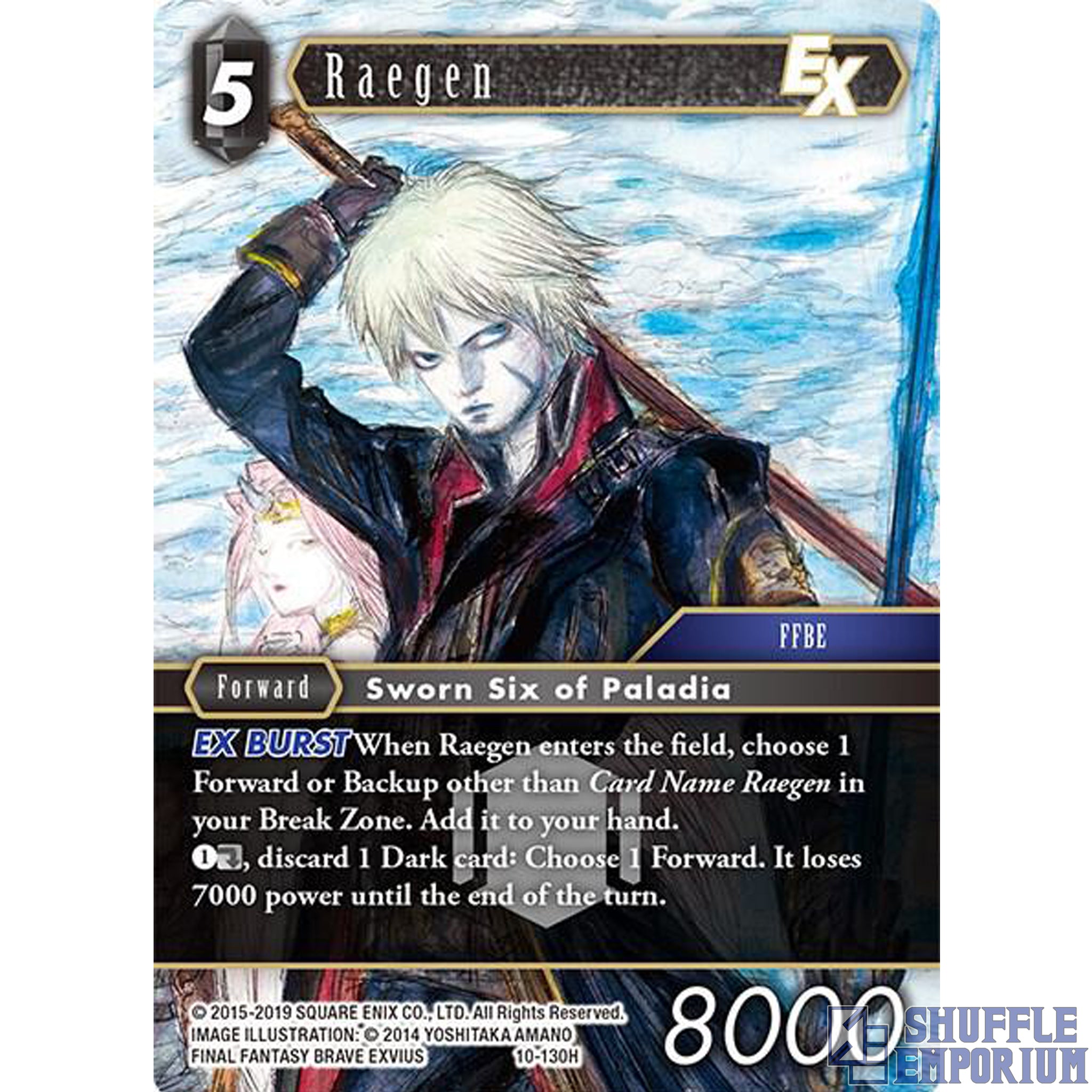 Final Fantasy TCG: Raegen EX [10-130H]