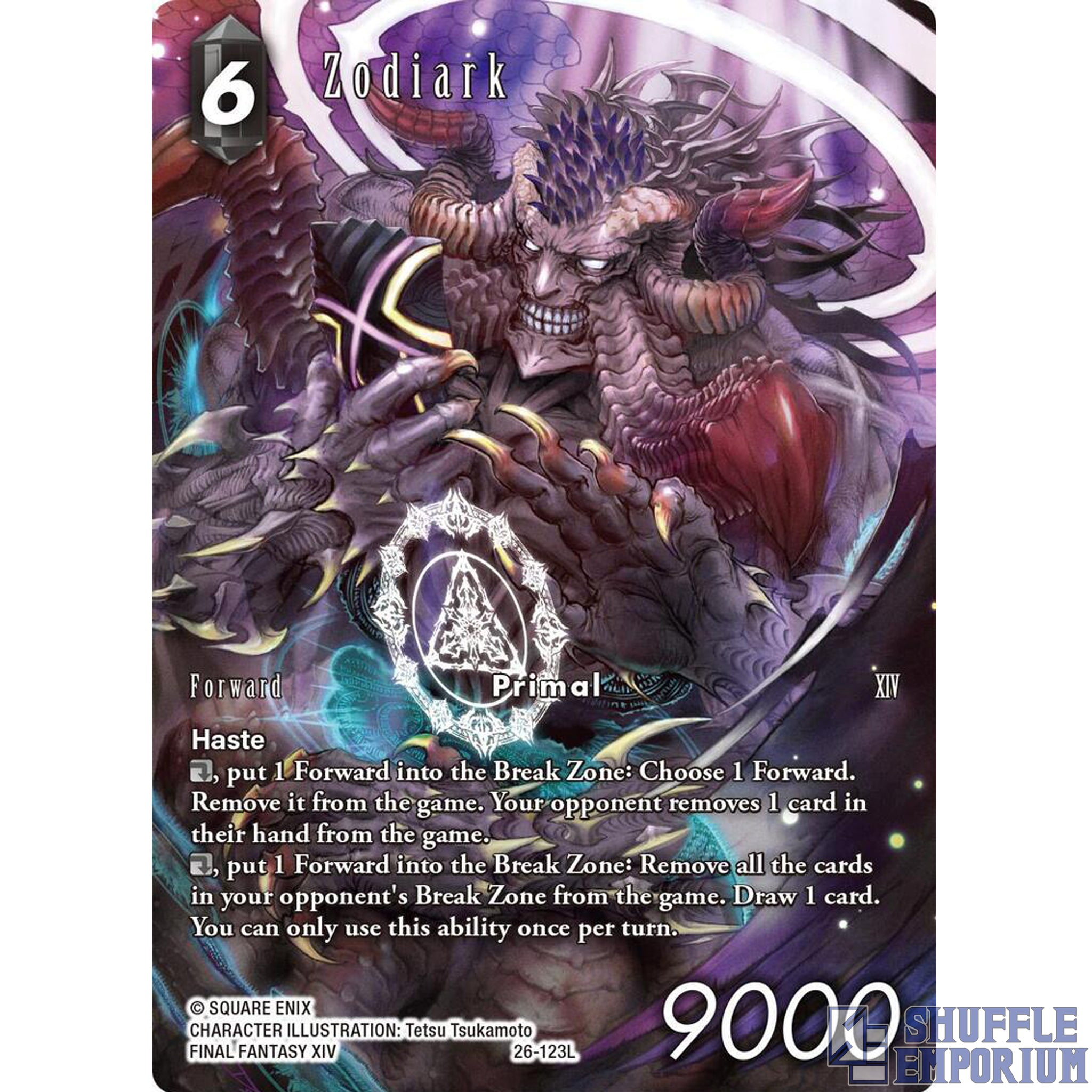 Final Fantasy TCG: Zodiark (Full Art) [26-123L]