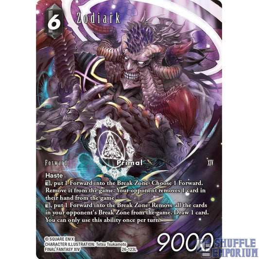 Final Fantasy TCG: Zodiark (Full Art) [26-123L]
