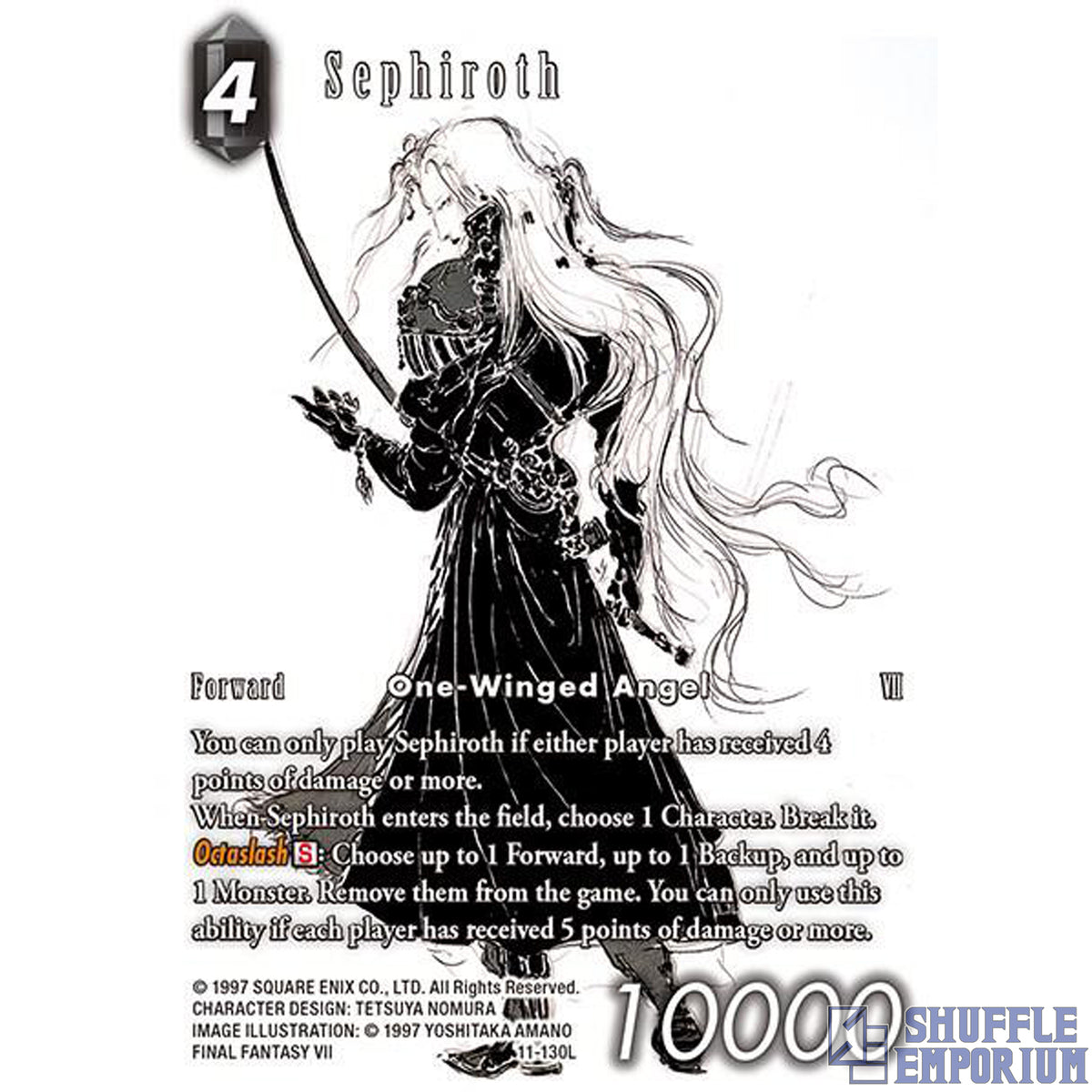 Final Fantasy TCG: Sephiroth (Full Art Reprint) [11-130L]