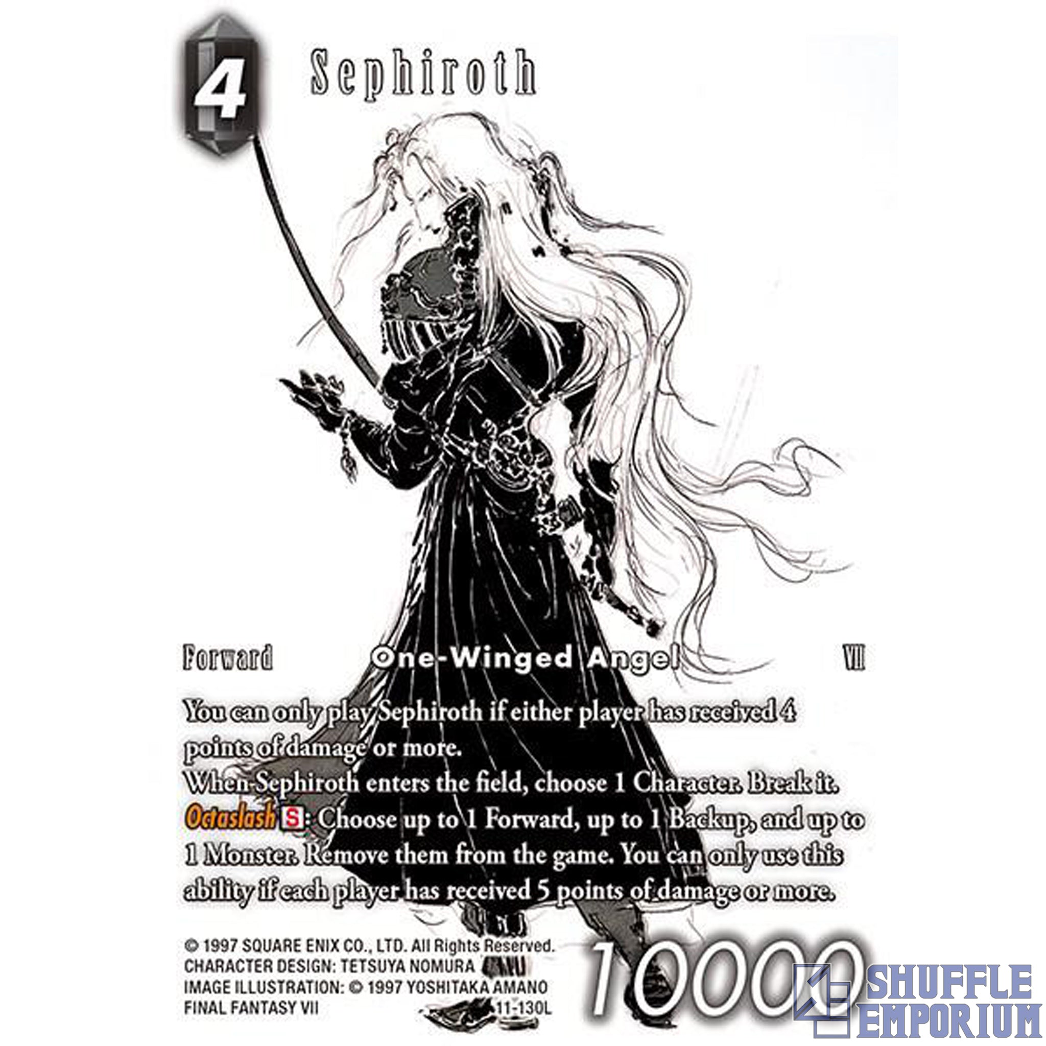 Final Fantasy TCG: Sephiroth (Full Art Reprint) [11-130L]