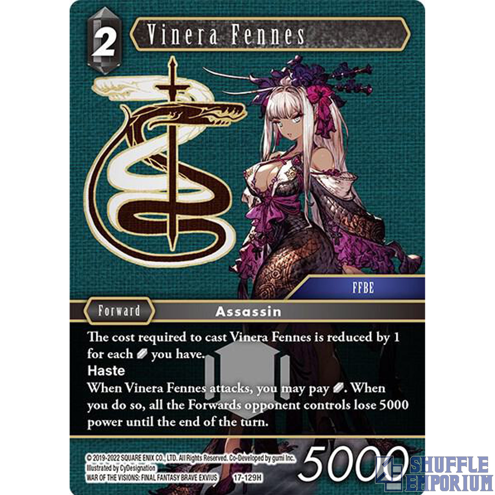 Final Fantasy TCG: Vinera Fennes [17-129H]