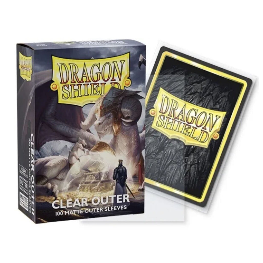 Dragonshield: Clear - Matte Outer Sleeves