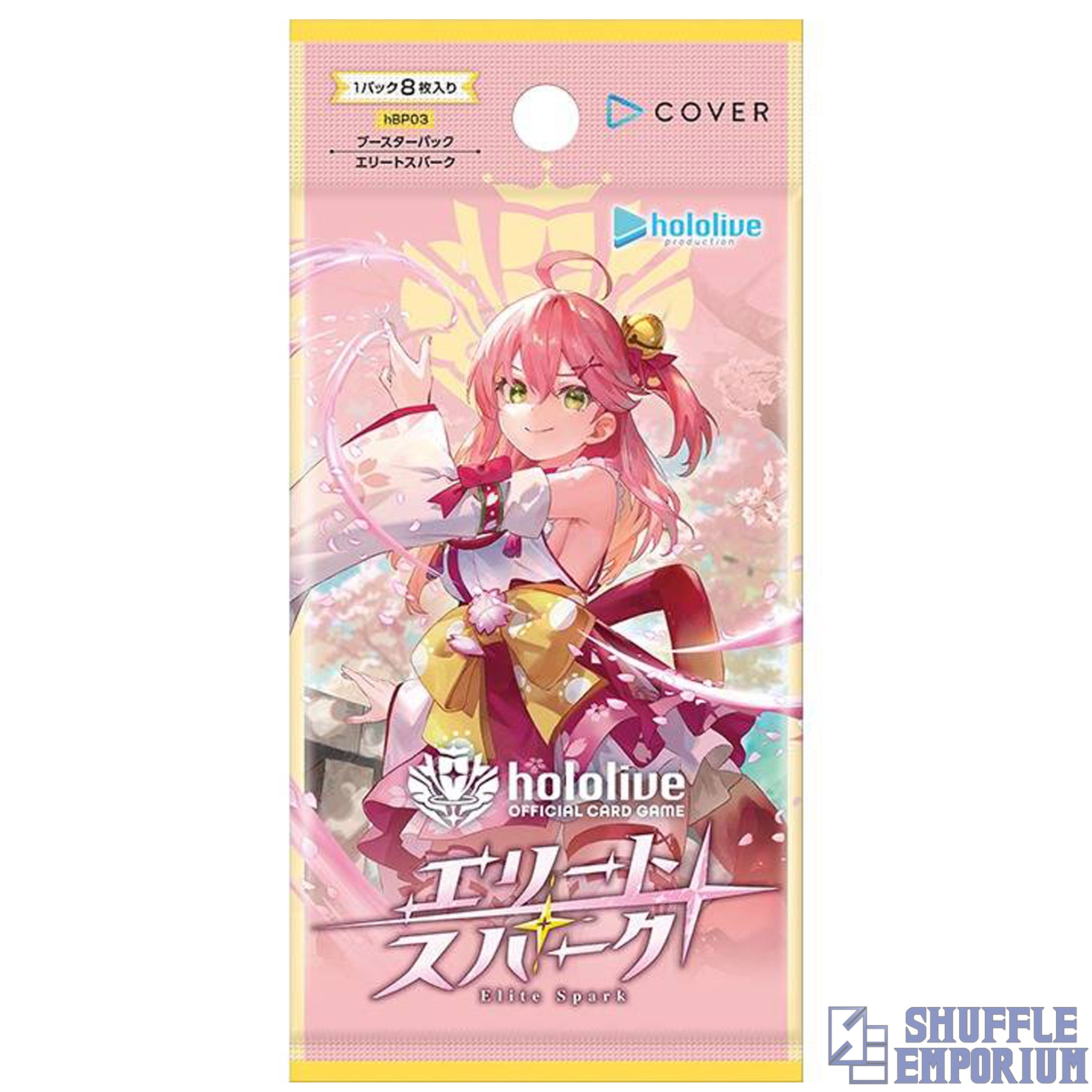 Hololive OCG "Elite Spark" Booster Pack [Japanese]
