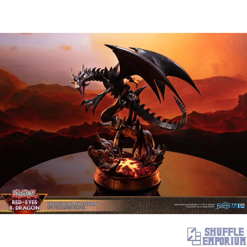 First4Figure: Yu-Gi-Oh! – Red-Eyes B. Dragon (Exclusive Black Edition)