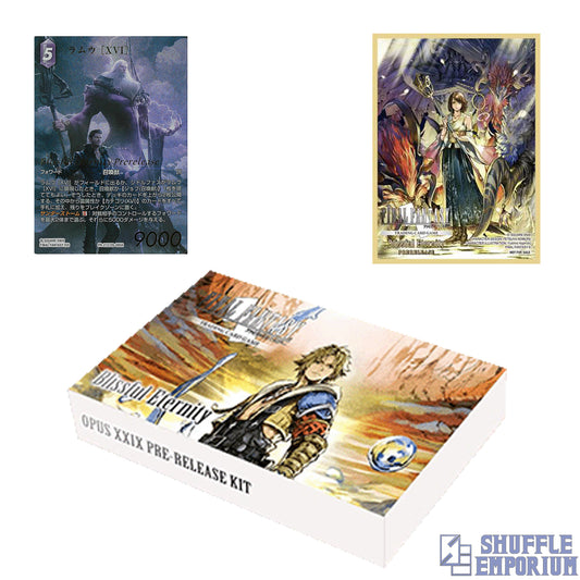 Final Fantasy TCG: Opus XXIX "Blissful Eternity" Pre-release set