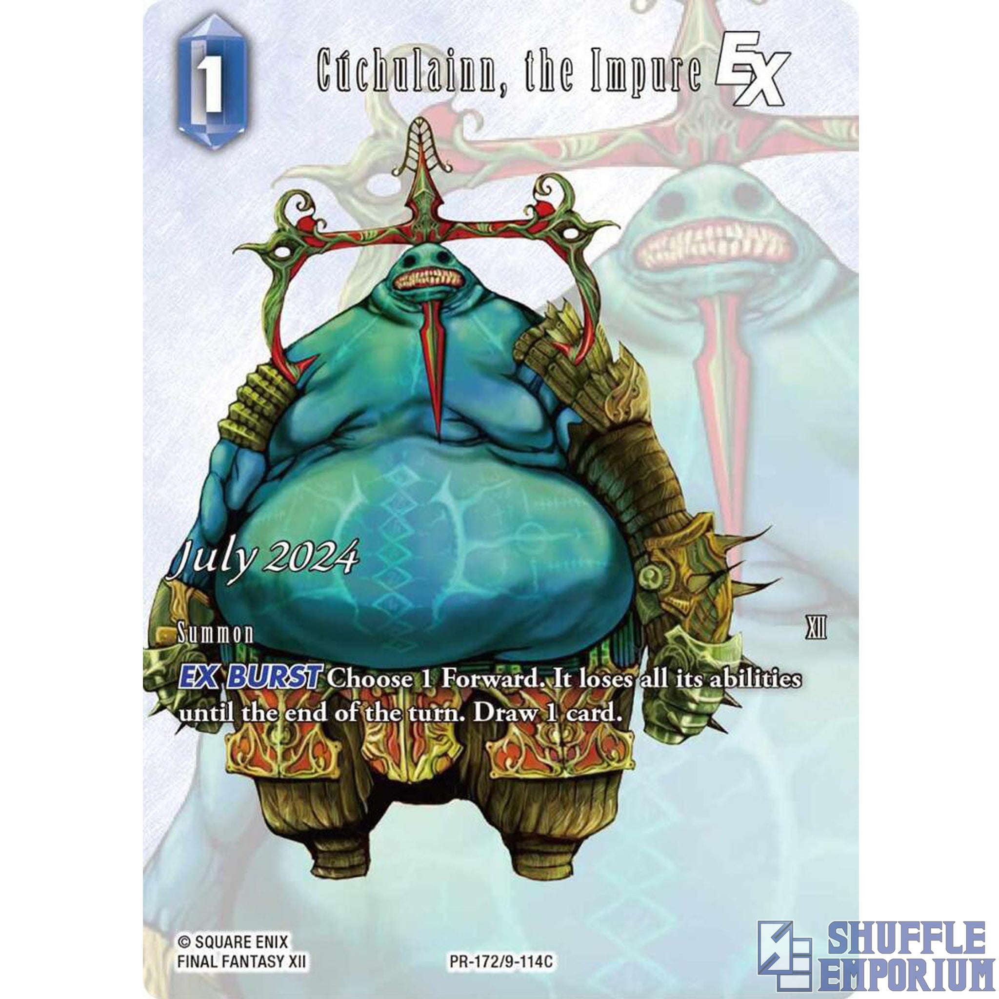 Final Fantasy TCG: Cuchulainn, the Impure [PR-172/9-114C] Promo
