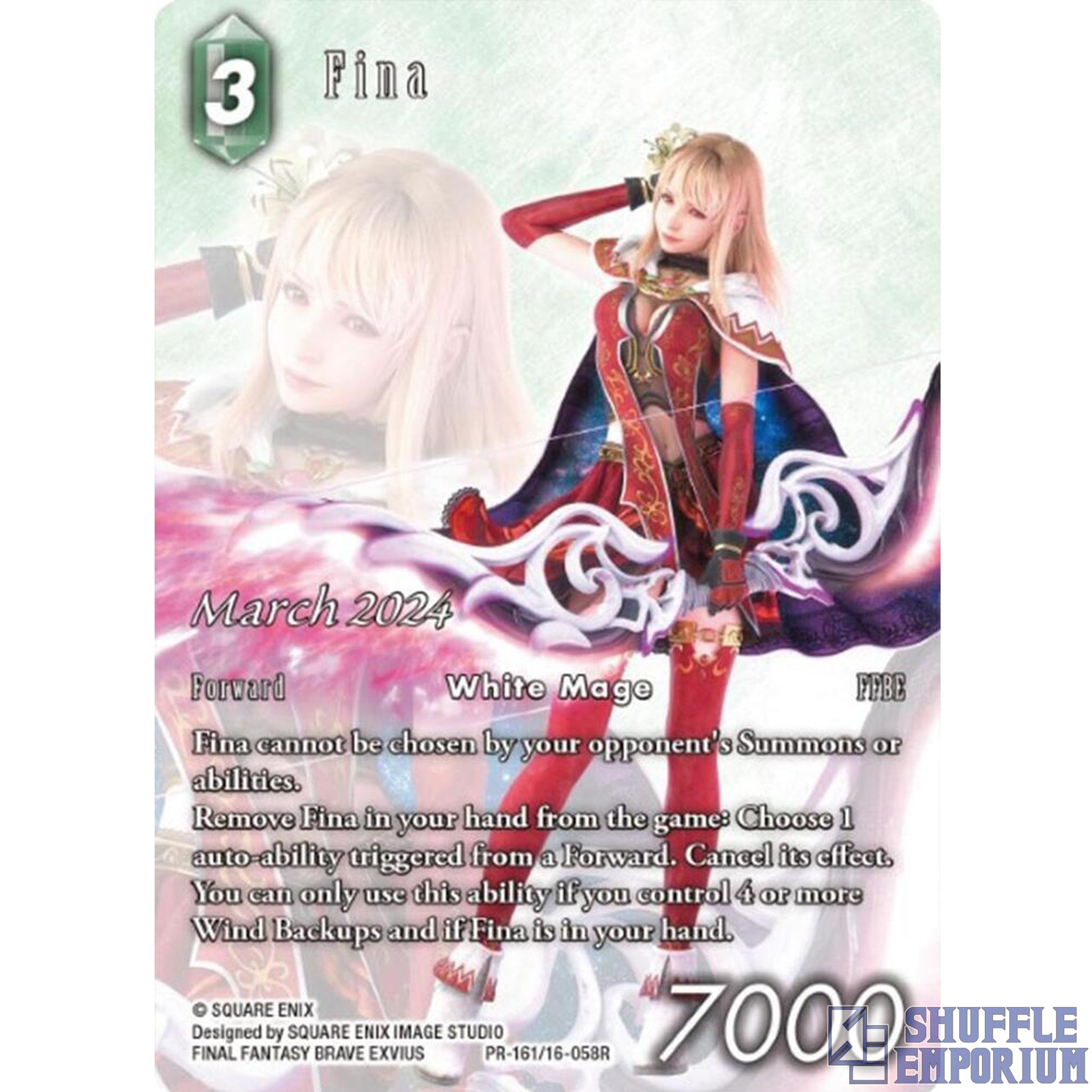 Final Fantasy TCG: Fina [PR--161/16-058R] Promo