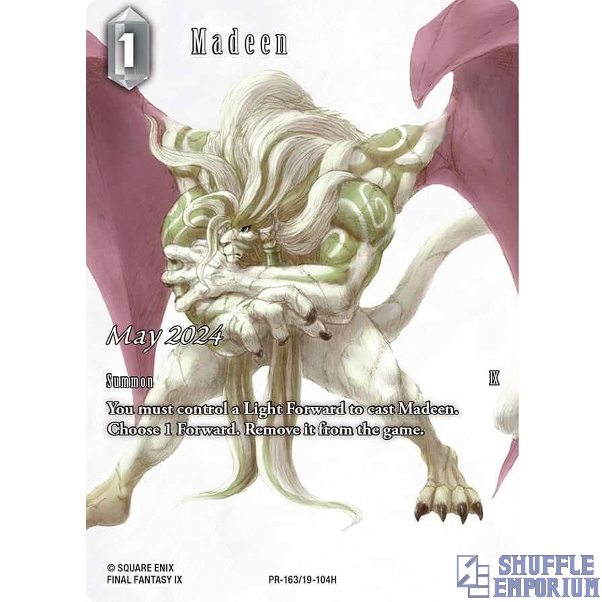 Final Fantasy TCG: Madeen [PR-163/19-104H] Promo