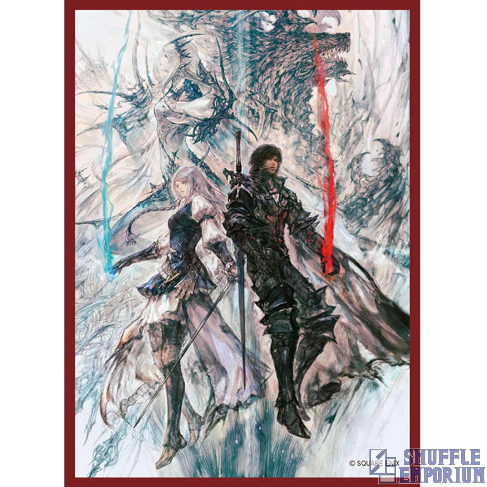 Final Fantasy TCG: Sleeve FF XVI "Flame of Passion, Will of Ice" (FFCSS-25)