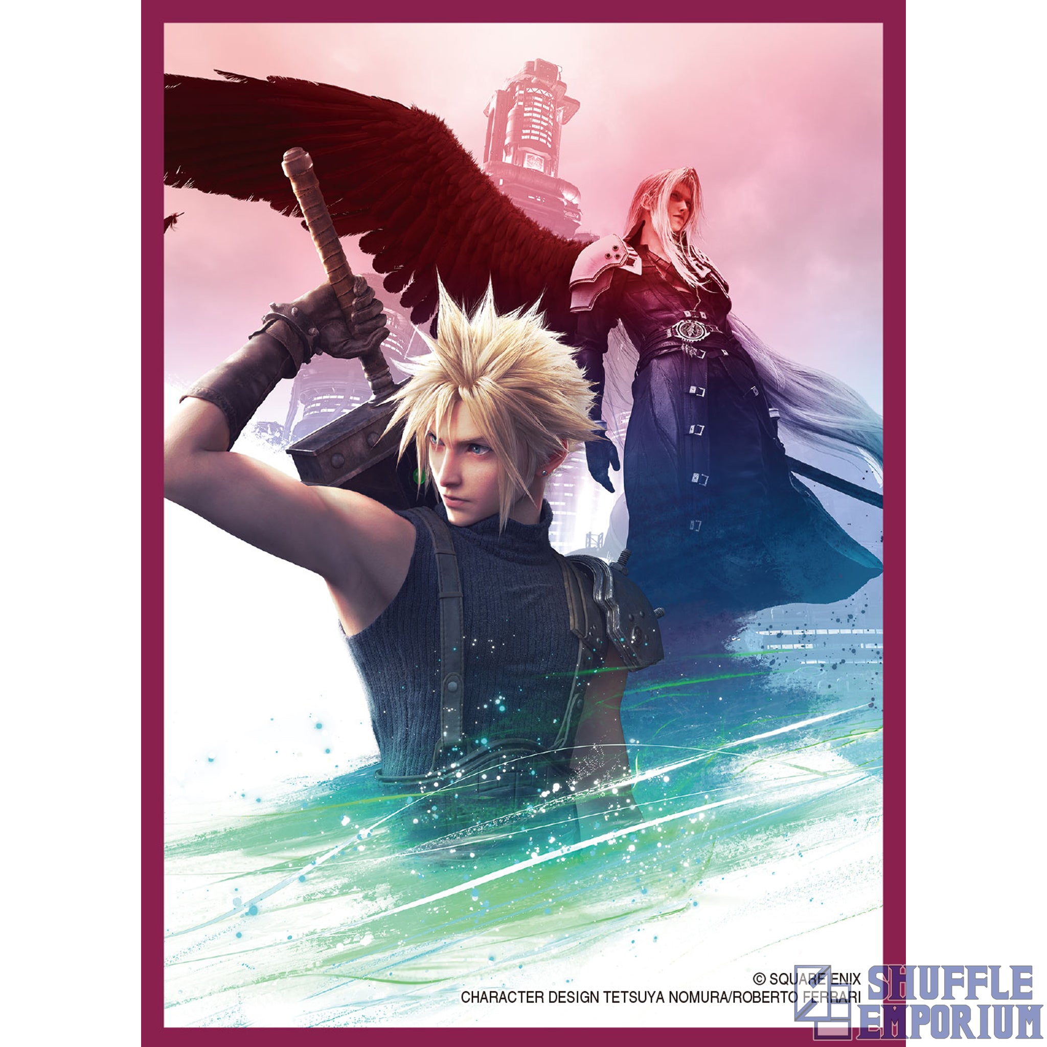Final Fantasy TCG: Sleeve FF VII Remake "Intergrade Key Art" (FFCSS-20)