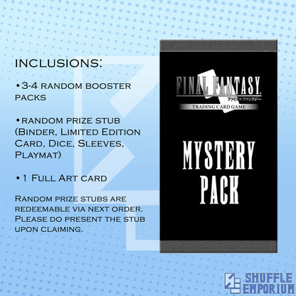 Final Fantasy TCG: Mystery Booster Packets