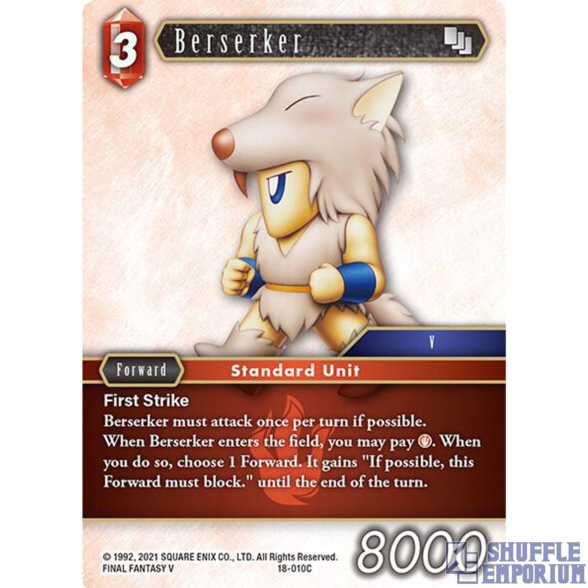 Final Fantasy TCG: Berserker [18-010C]