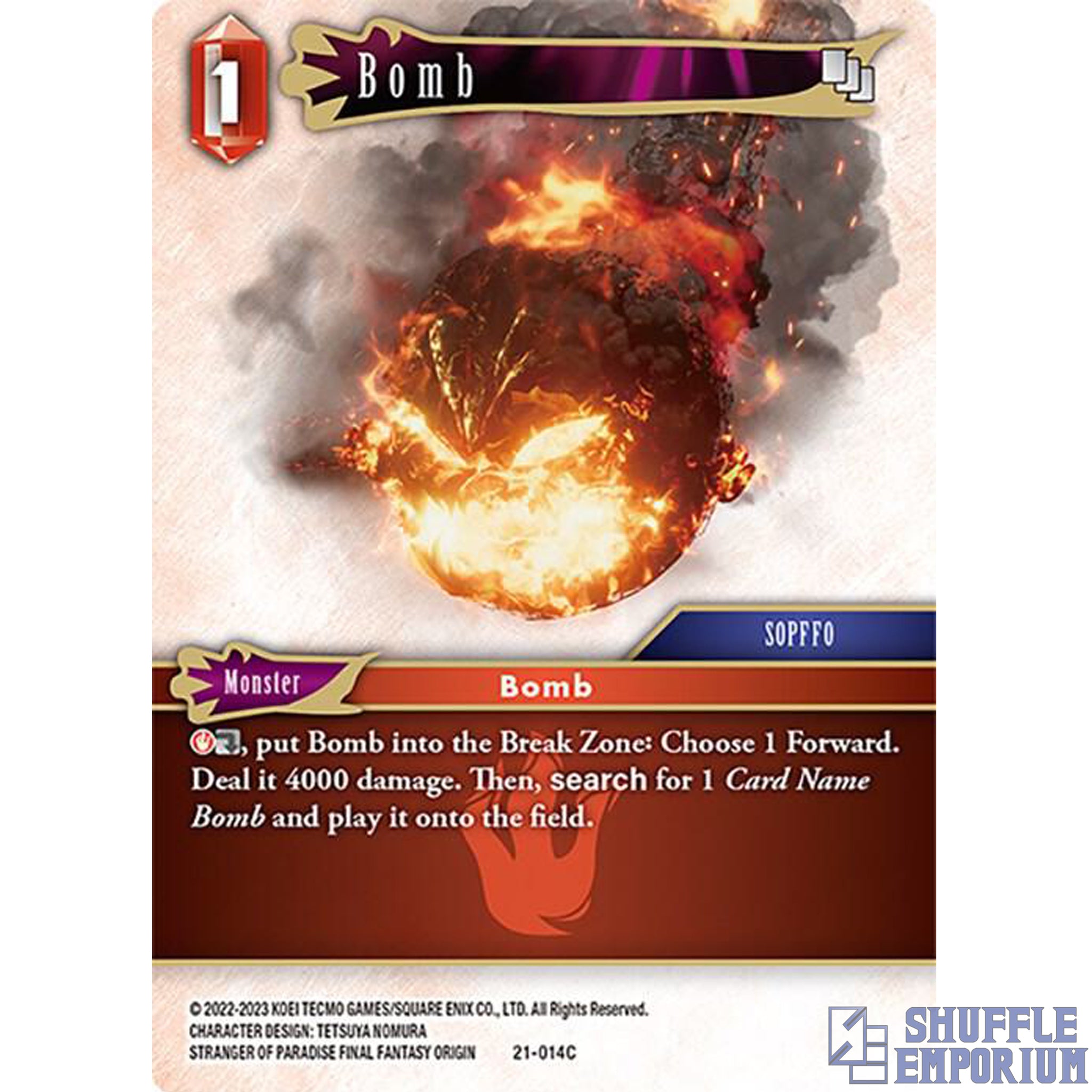 Final Fantasy TCG: Bomb [21-014C]