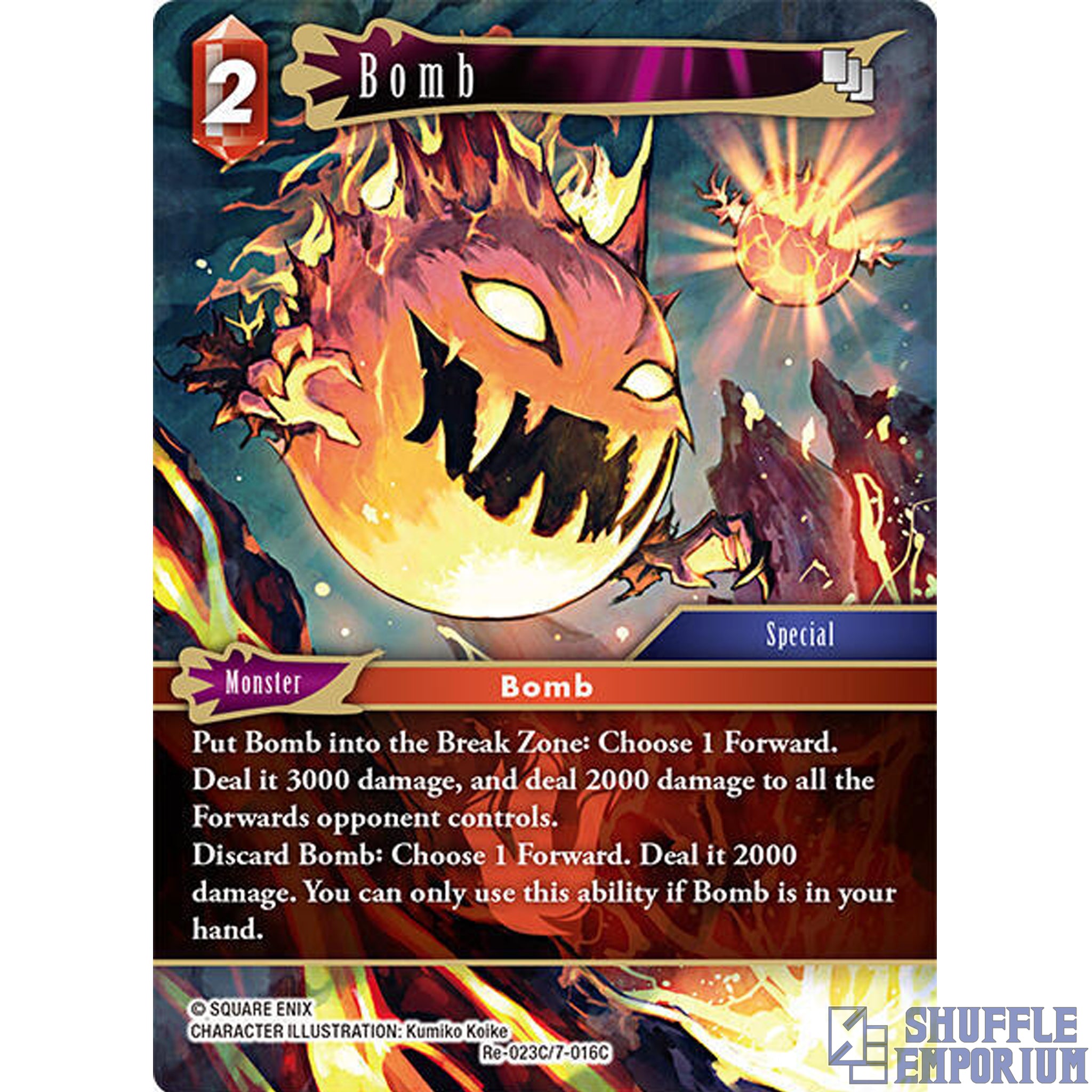 Final Fantasy TCG: Bomb [Re-023C/7-016C]