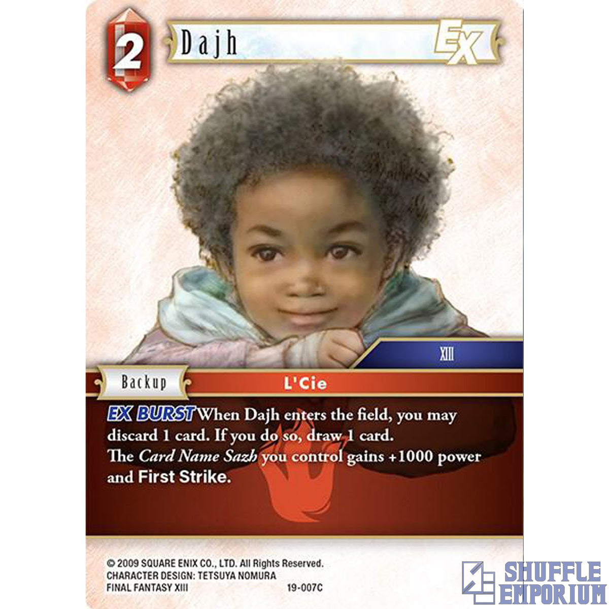 Final Fantasy TCG: Dajh EX [19-007C]