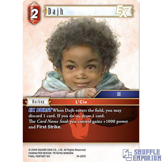 Final Fantasy TCG: Dajh EX [19-007C]