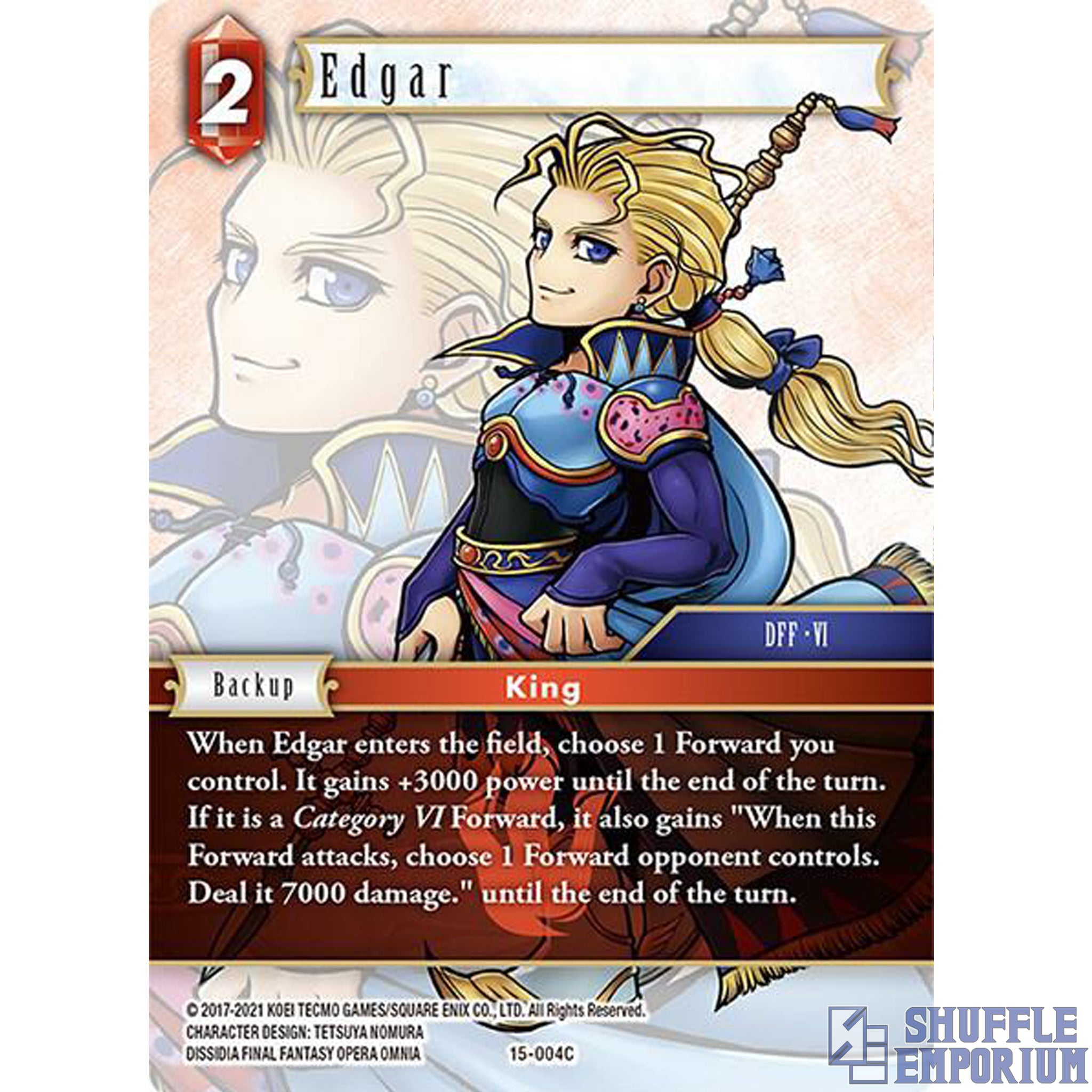 Final Fantasy TCG: Edgar [15-004C]