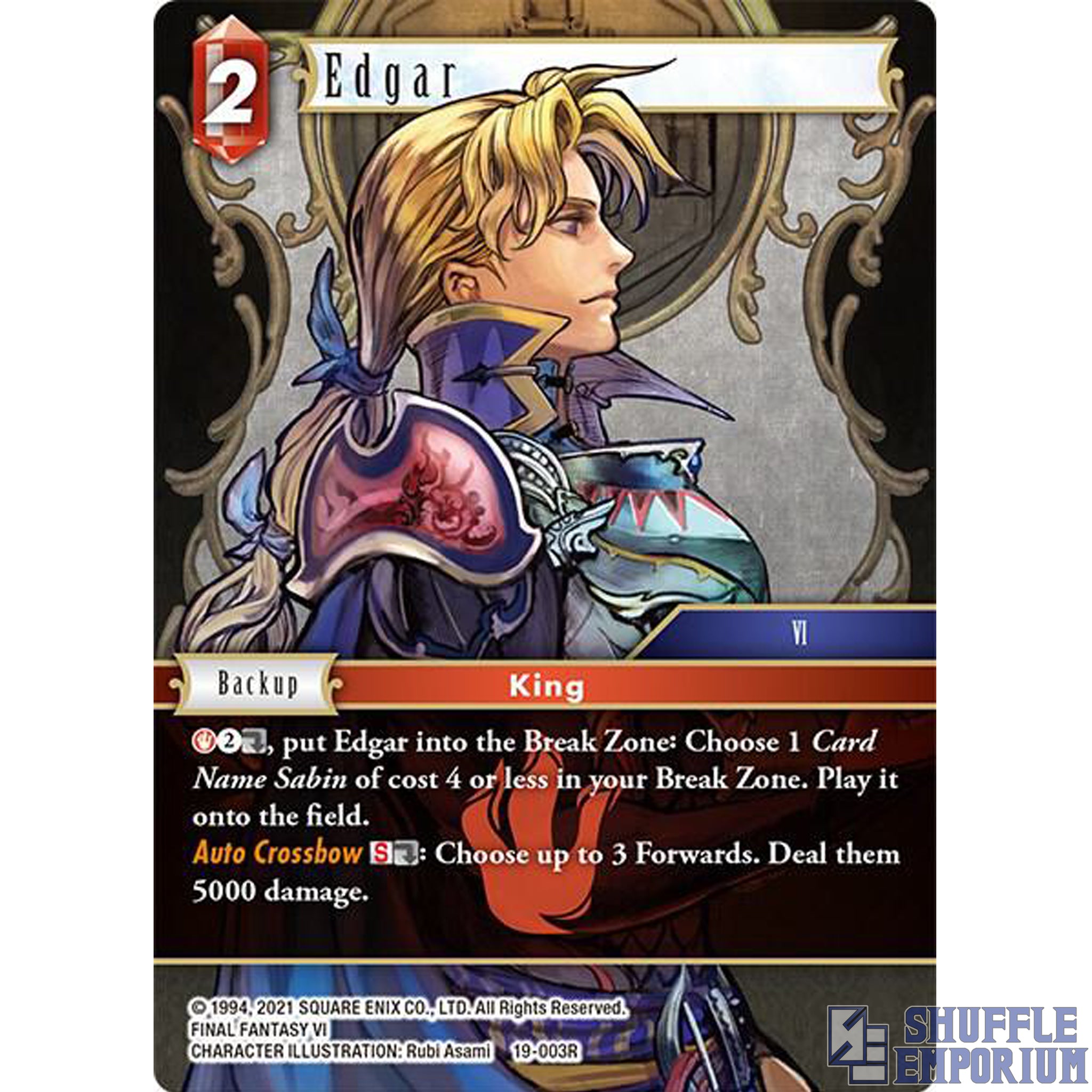 Final Fantasy TCG: Edgar [19-003R]
