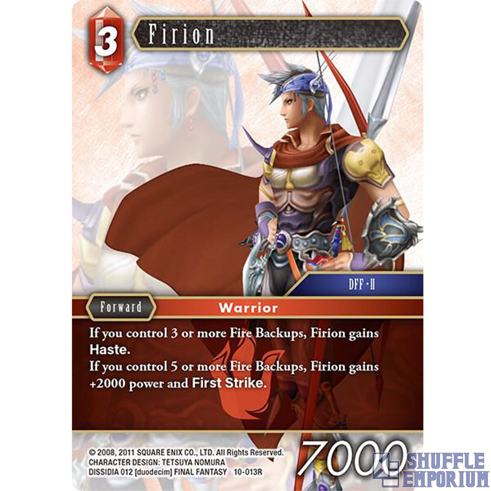 Final Fantasy TCG: Firion [10-013R]